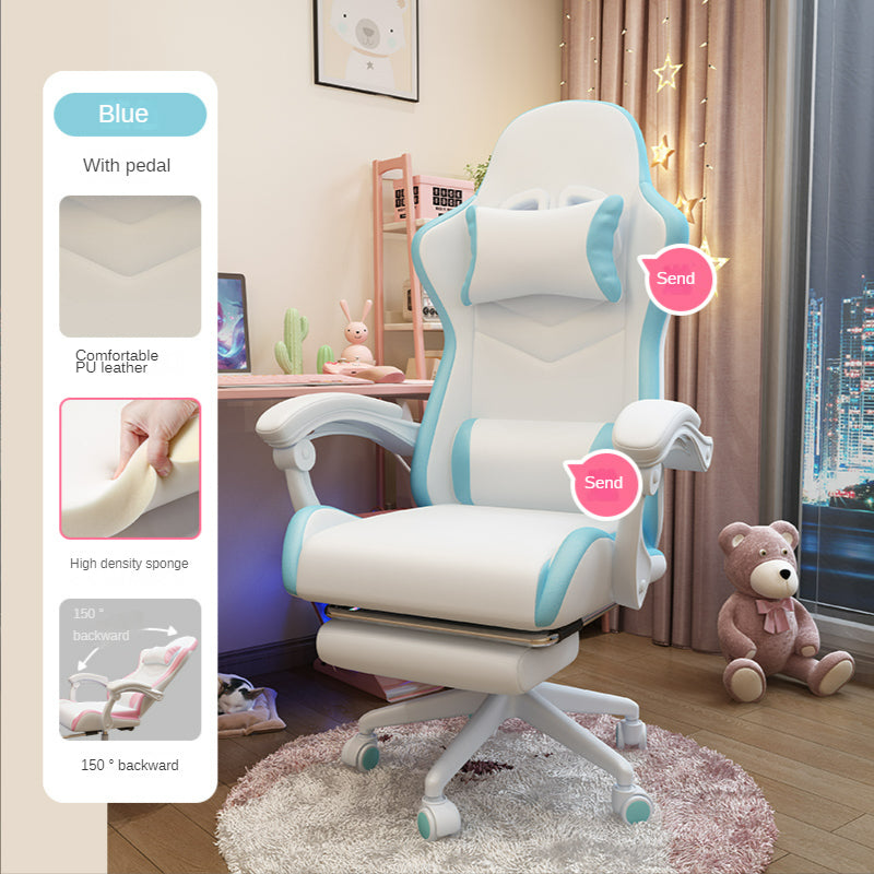 Cute Girls Bedroom Comfortable Sedentary Gaming Chair - globaltradeleader