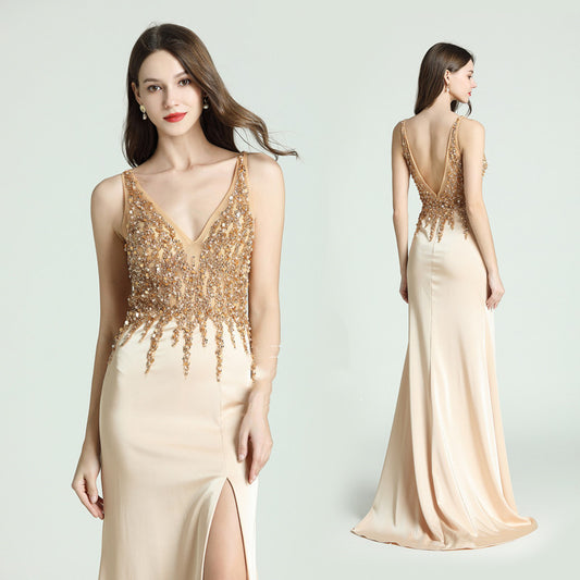 Women's High End Elegant Evening Dress - globaltradeleader