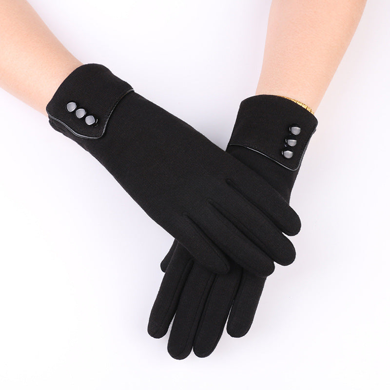 Women's Warm Winter Gloves With Non Down Touch Screen - globaltradeleader