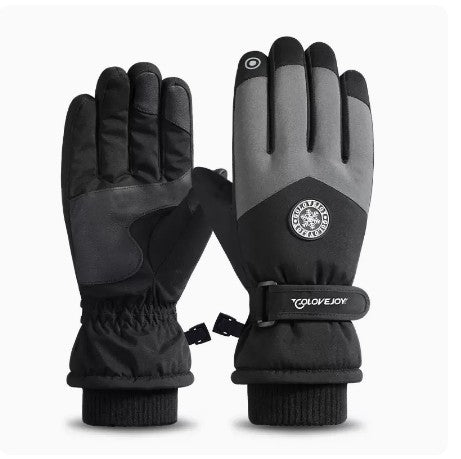 Ski Gloves Winter Men Plush Insulation - globaltradeleader
