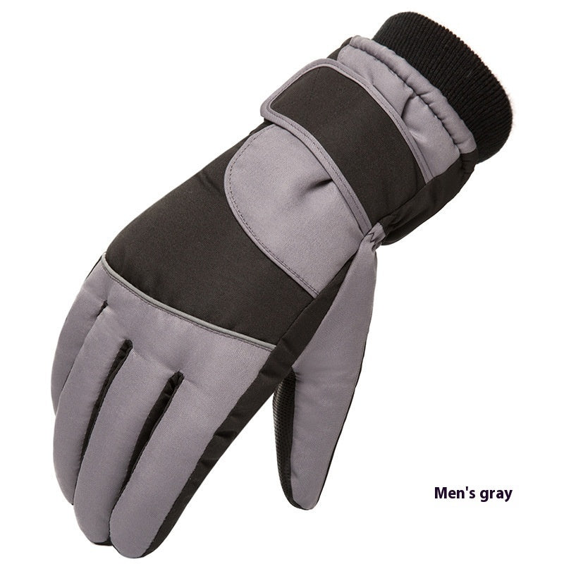 Skiing Gloves Winter Touch Screen Motorcycle Fleece-lined Warm - globaltradeleader