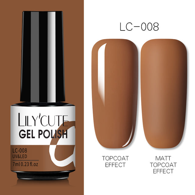 7ml Nails Gel Polish Fall Winter Color Long Lastin