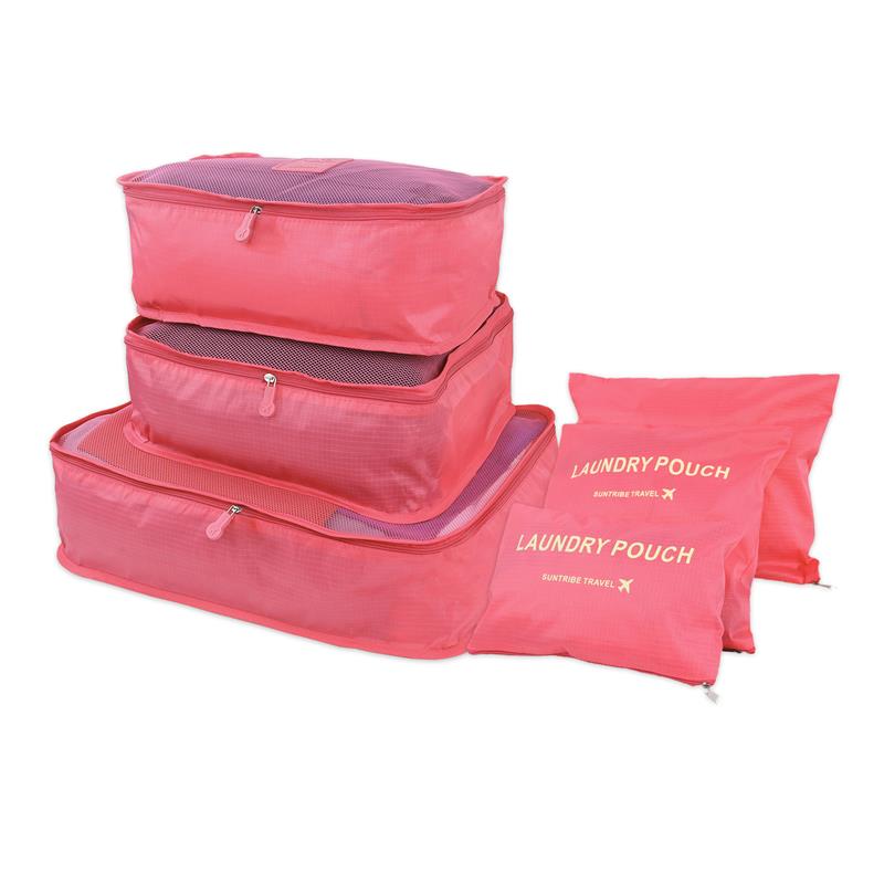 8/7/6 pieces Set Travel Organizer Storage Bags Suitcase Packing Set Storage Cases Portable Luggage Organizer Clothe Shoe Pouch