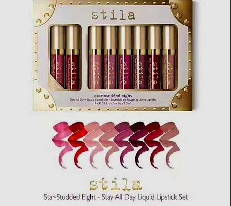 8 Lip Gloss Set Non-stick Cup Glaze