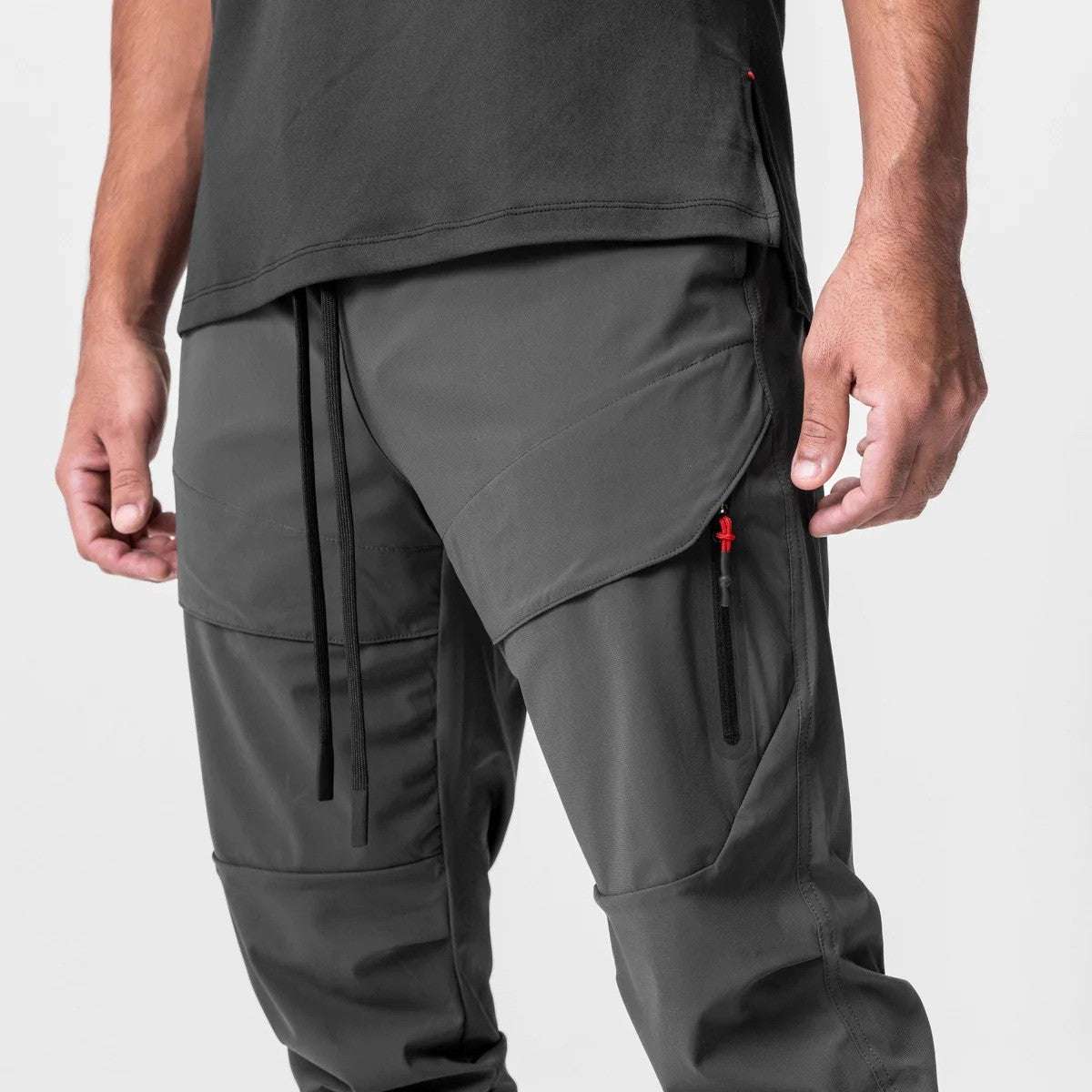 Quick-drying Fitness Trousers High Elastic Ankle-tied Sports Trousers For Men - globaltradeleader