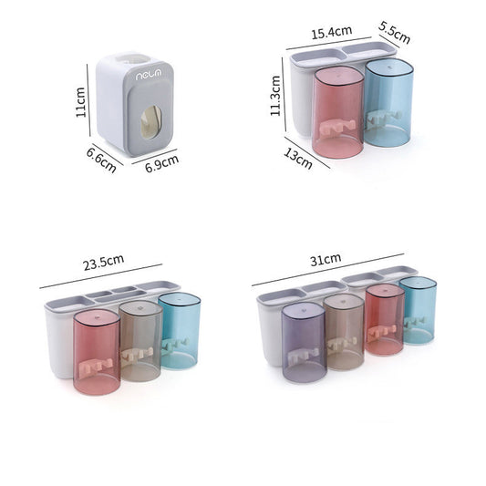 Hanging Tooth Cup Holder Multifunctional Toilet Bowl Set - globaltradeleader