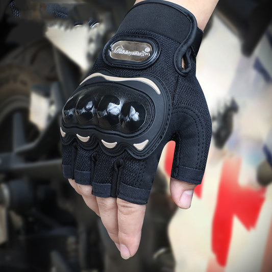 Cycling Tribe Motorcycle Gloves Half Finger