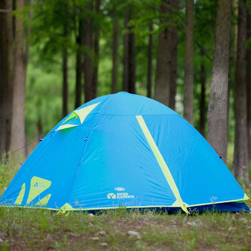 Tent Double Double Aluminum Pole Camping Outdoor Camping - globaltradeleader