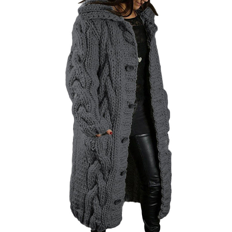 Women's Cardigan Plus Size Sweater Coat - globaltradeleader