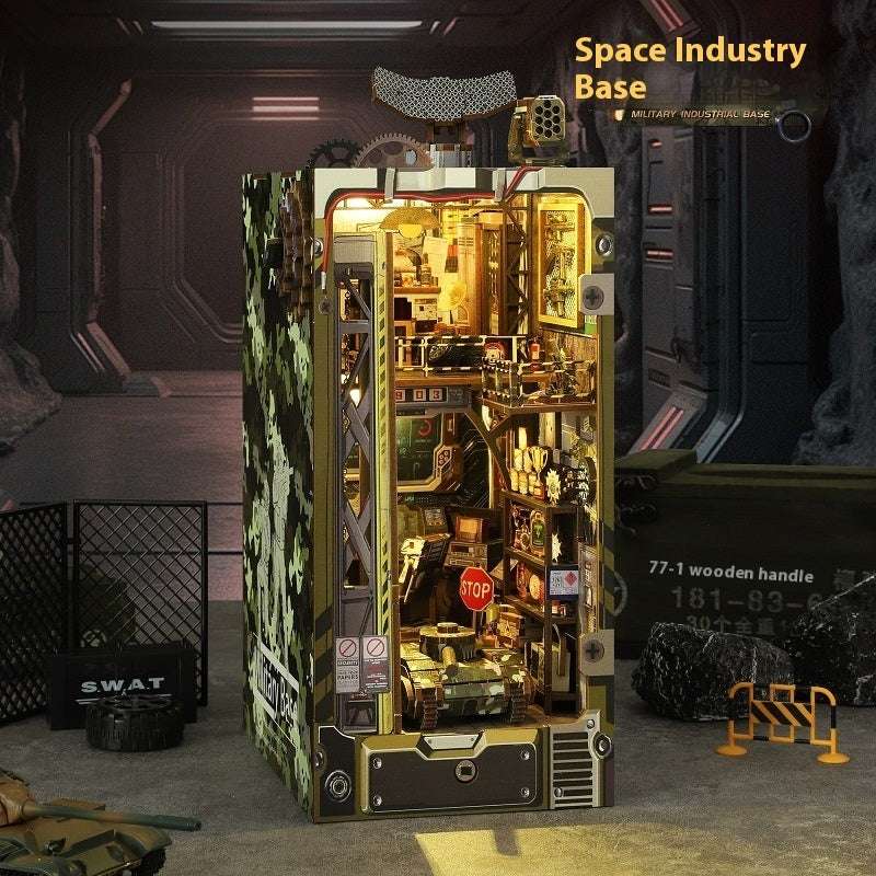 Assembled Book Stand Cottage Handmade Model