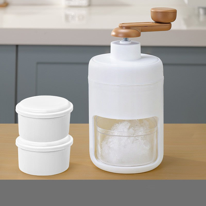 Kitchen Hand Block Shaving Machine Household Small Ice Maker Slush Machine Ice Breaking Artifact Soft Ice Ice Crusher Stall - globaltradeleader