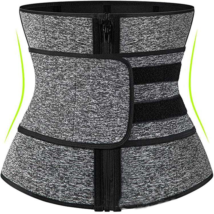 Tummy Sweat Shapewear Bodysuits Women Waist Trainer Slimming 2-3 Belts Workout Shaper Corset - globaltradeleader
