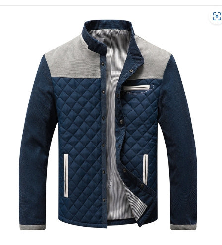 Casual Men's Jacket Non-ironing Treatment Outer Wear Cotton Long Sleeve - globaltradeleader