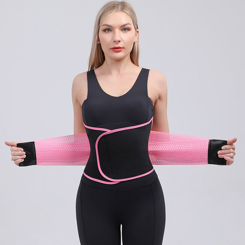 Waist Trainer For Women Back Support Band & Tummy Control Body Shaper Sweat Weight Loss Shapewear - globaltradeleader