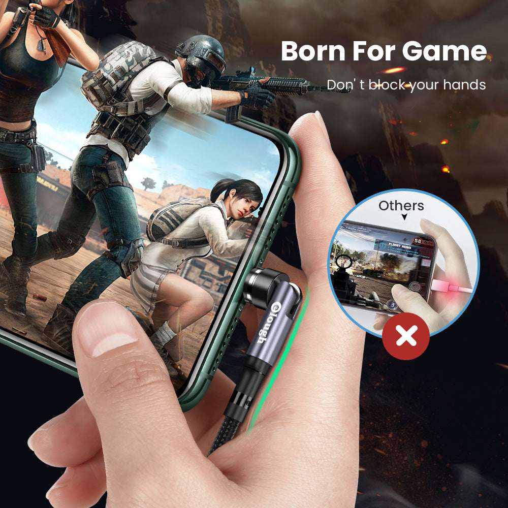 Elough 540 Degree Rotating Seven-pin Small Waist Magnetic Charging Cable 3-in-1