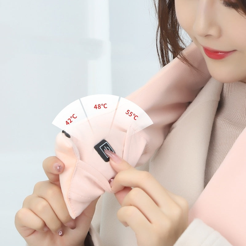 Heating Scarf Three-speed Temperature Control USB Electric Heating Scarf - globaltradeleader