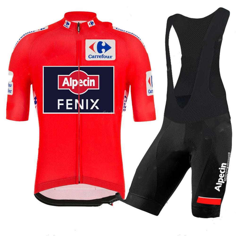 Short-sleeved Bib Cycling Jersey Suit