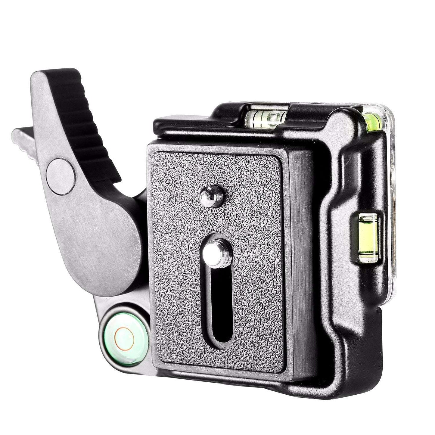 Compatible with Apple, Neewer Black Aluminum Alloy Quick Release QR Plate Adapterfor DSLR Camera Tripod Monopod Stabilizer Ball Head