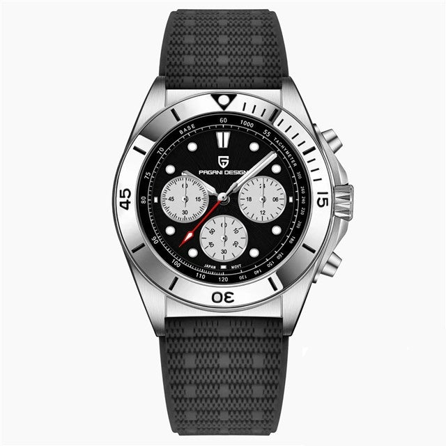 Men's Quartz Chronograph Watch Stainless Steel - globaltradeleader