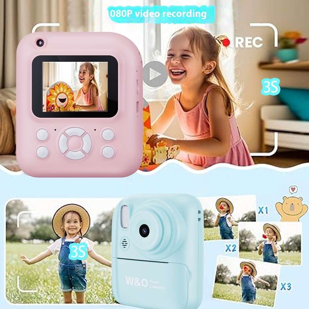 Children's Toy Digital Camera Photo HD Printable Camera - globaltradeleader