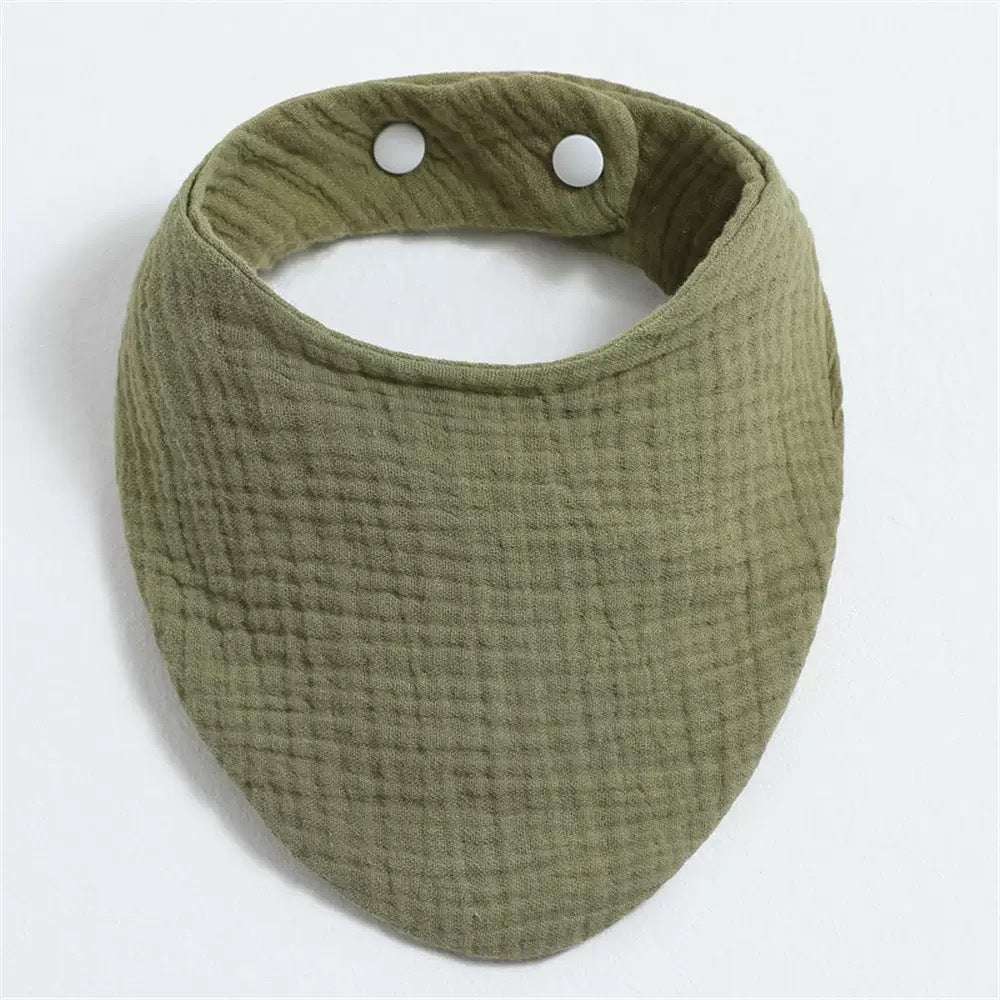 Triangular Scarf Pure Cotton Newborn Bib