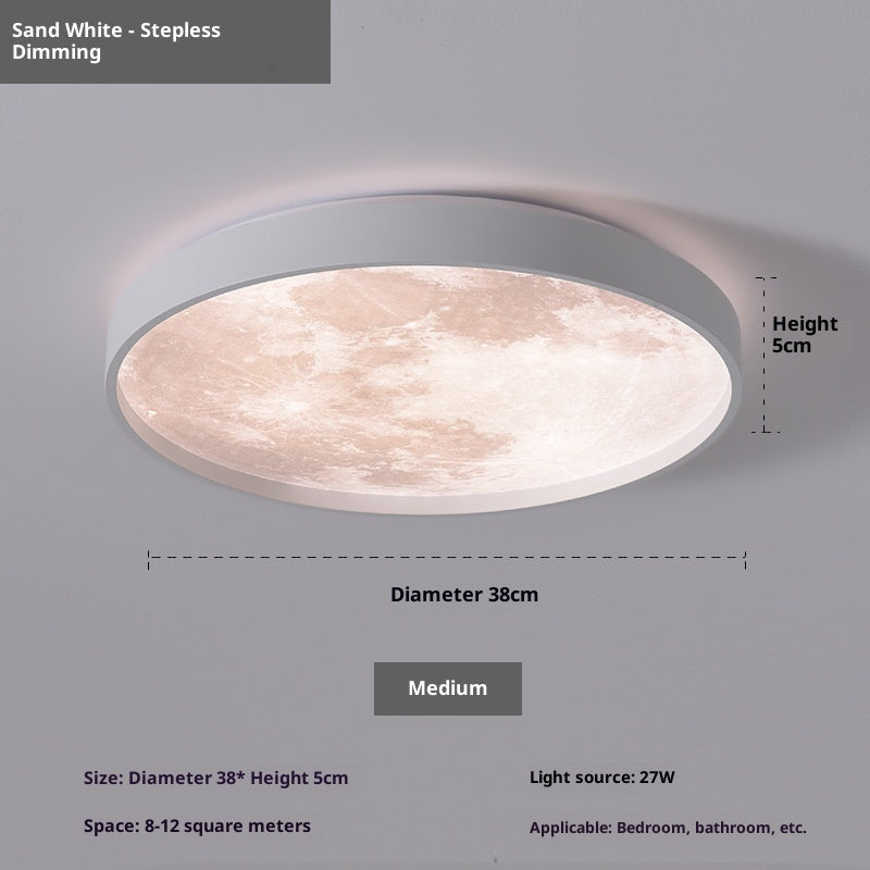 Moon Bedroom Light Modern Creative Ceiling Lamp - globaltradeleader