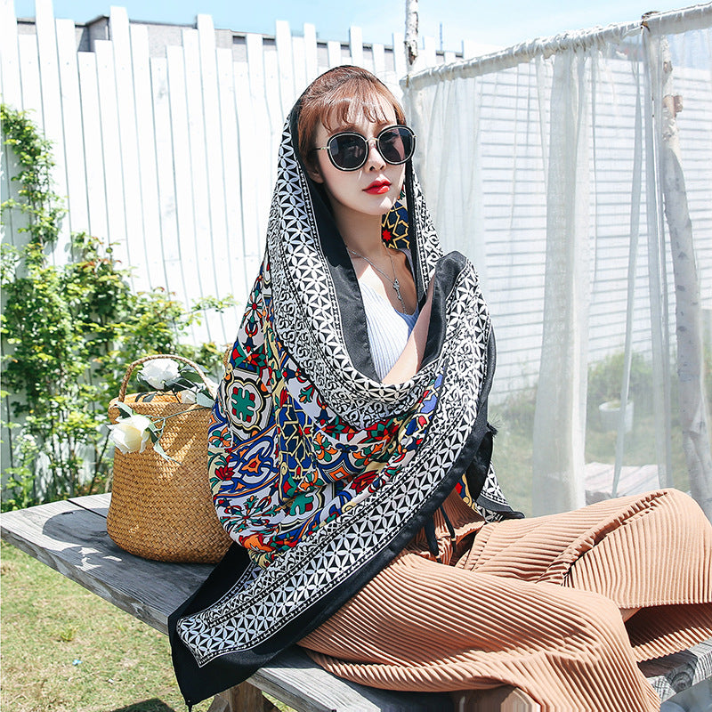 Women's Korean-style Summer Air-conditioned Room Scarf