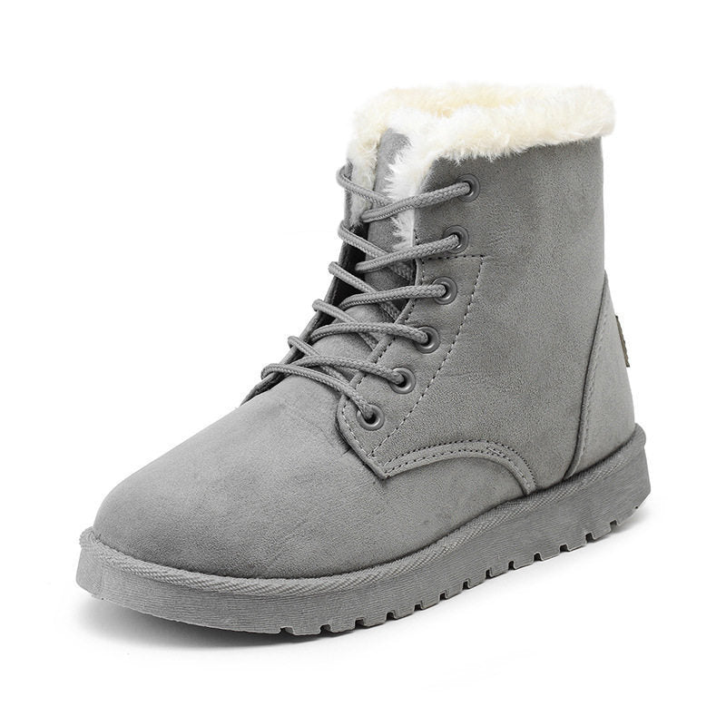 Female Warm Ankle Boots Women Snow Winter Shoes - globaltradeleader