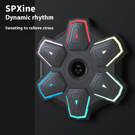 Music Boxing Machine Reaction Training Equipment - globaltradeleader