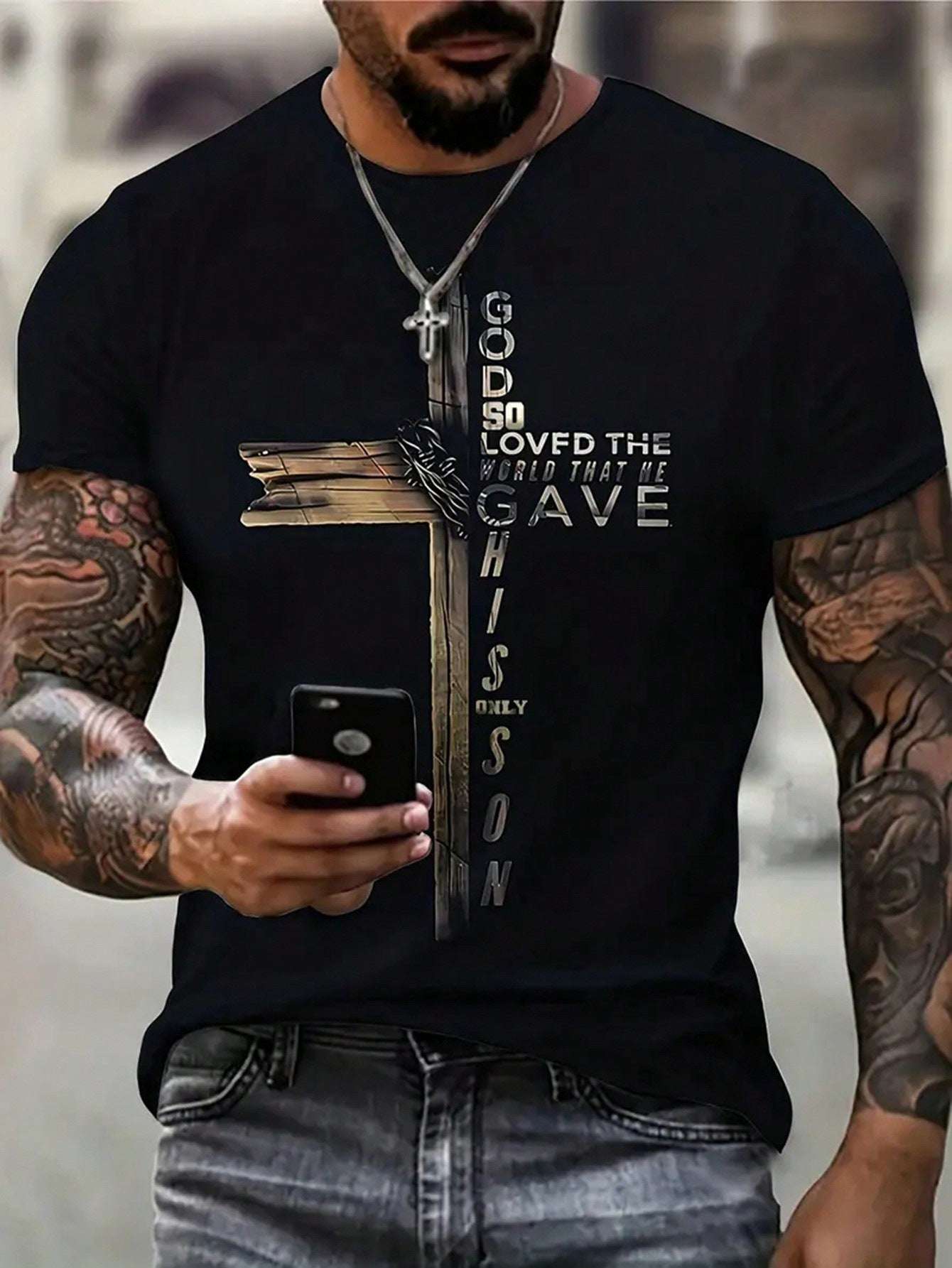 Men's Fashion T-shirt - globaltradeleader