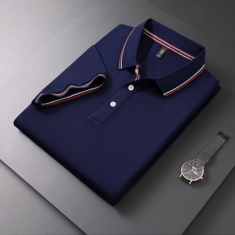 Summer Men's Polo Shirt Lapel T-shirt - globaltradeleader