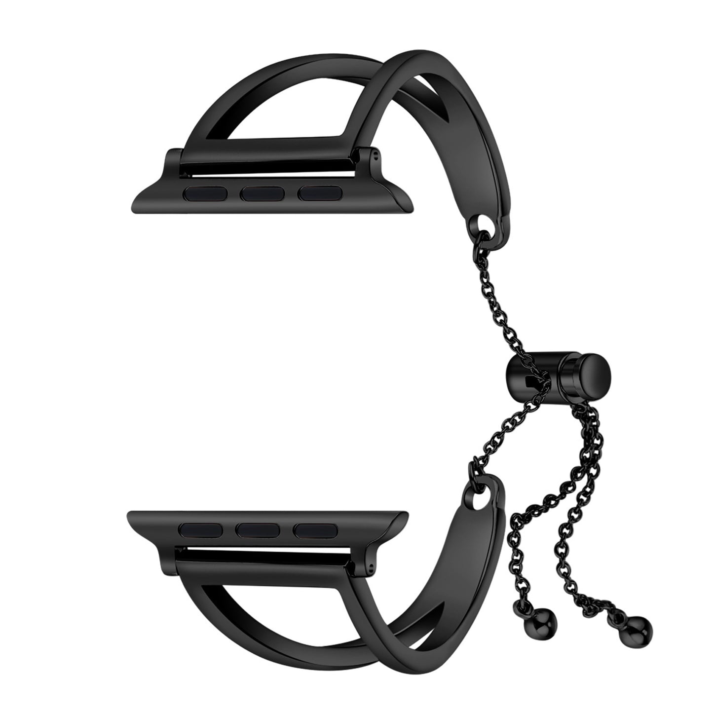 Compatible with Apple, Watch Bands Adjustable Stainless Steel Strap / iWatch series 3 2 1 (38mm/42mm) - globaltradeleader