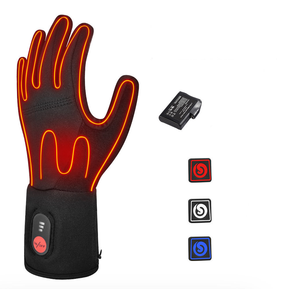 Outdoor Mountaineering Heating Gloves For Sports Riding In Winter - globaltradeleader