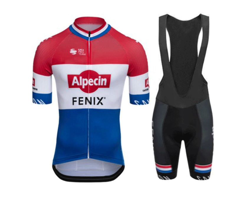 Cycling And Mountain Bike Short-fitting And Breathable Cycling Jersey