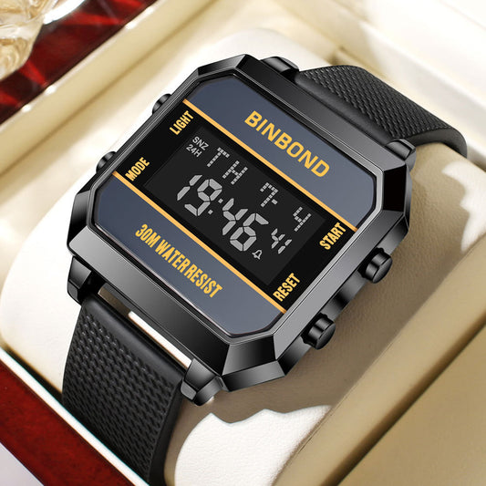 Stylish And Versatile Student Sports Waterproof Men's Electronic Watch - globaltradeleader