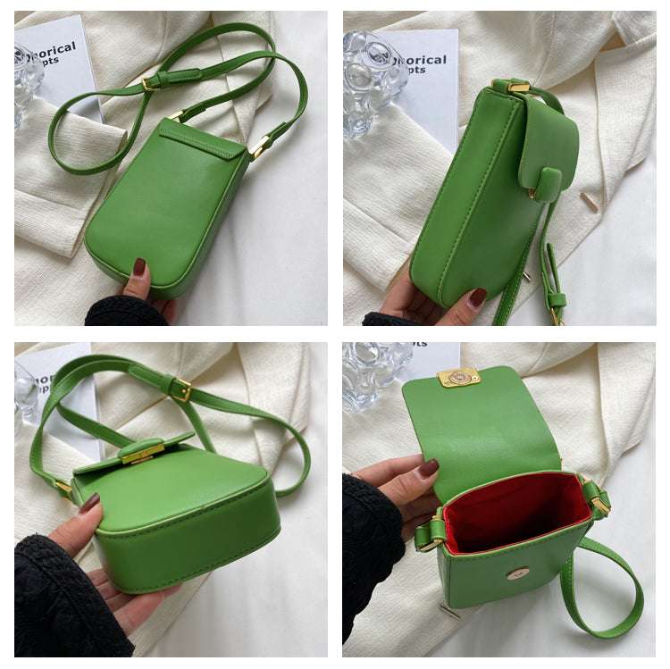 Mini Fashion Small Square Bag Korean Style One Shoulder Oblique