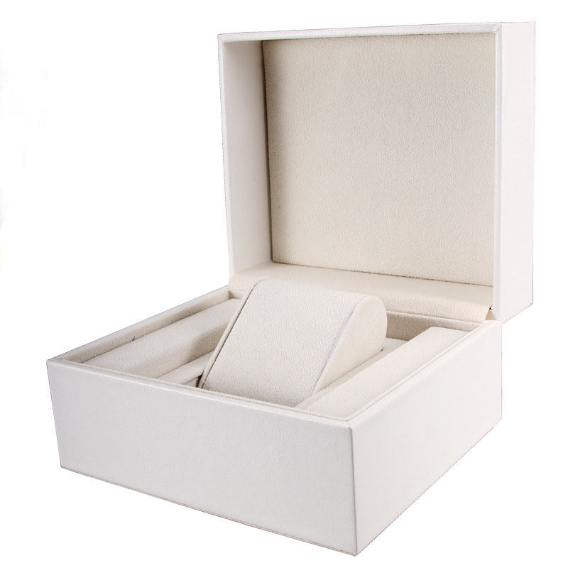 High-Grade PU Leather Flip Watch Storage Box - globaltradeleader