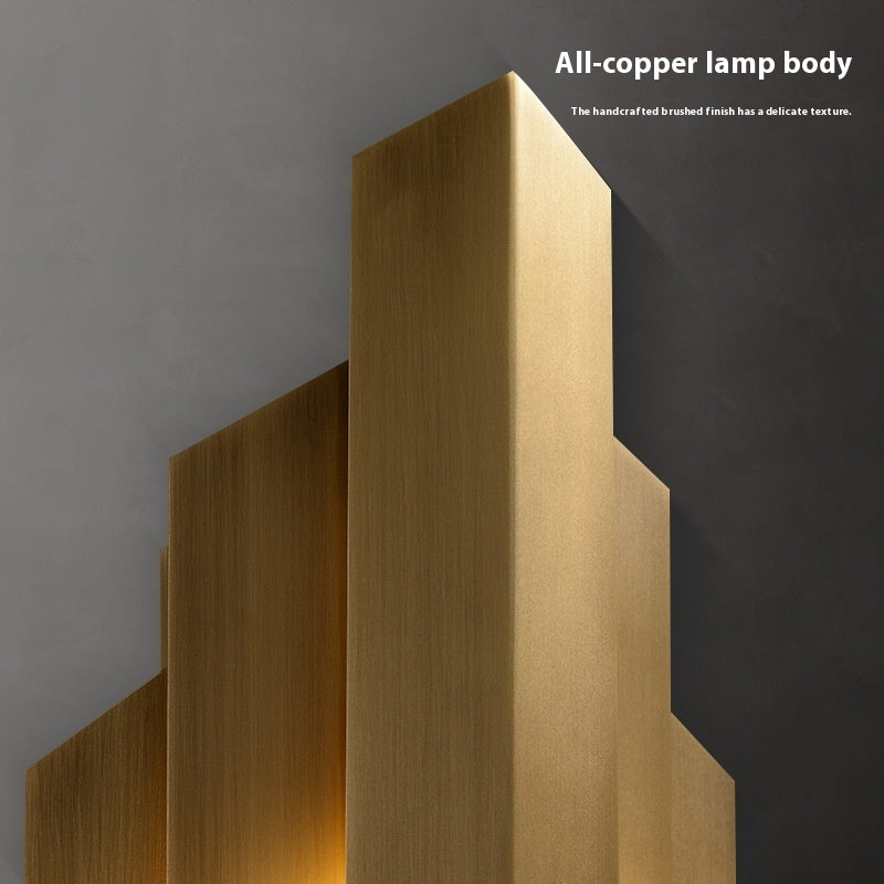 Vintage Ornament Copper Wall Lamp - globaltradeleader