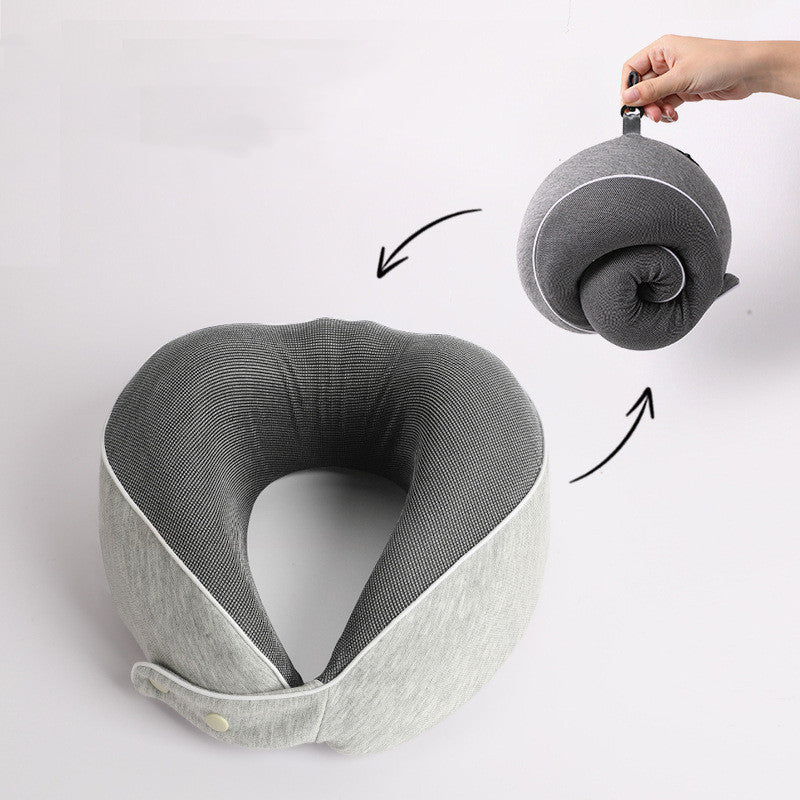 Memory Cotton Travel Nap Pillow