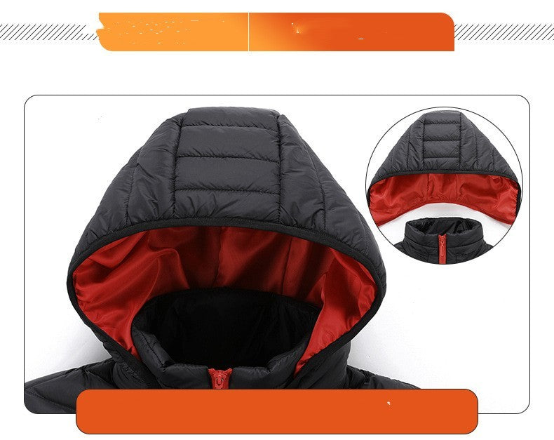 Intelligent Heating Cotton-padded Clothes Charging Heating - globaltradeleader