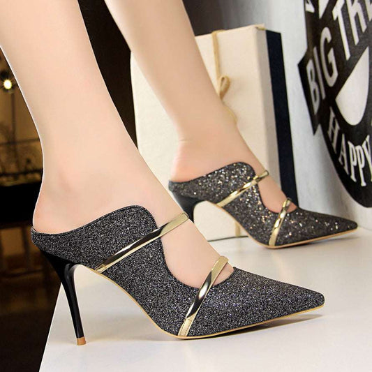 European and American style fashion sexy women's shoes