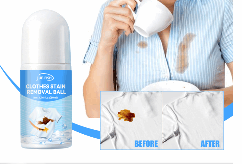 Clothes Stain Removal Ball Oil Stains Portable Decontaminate