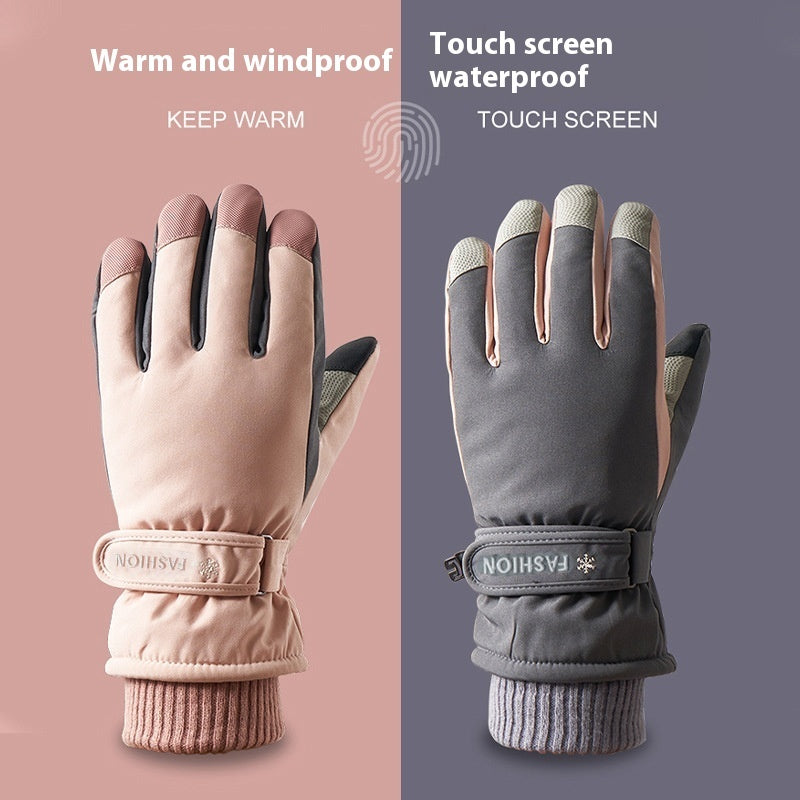 Winter Fleece-lined Warm Outdoor Biking Mountain Climbing Thick Cold-proof - globaltradeleader