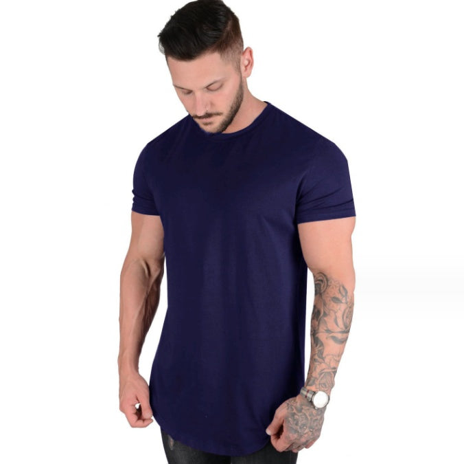 Summer New Slim Fit Men's Sports Fitness T-shirt - globaltradeleader