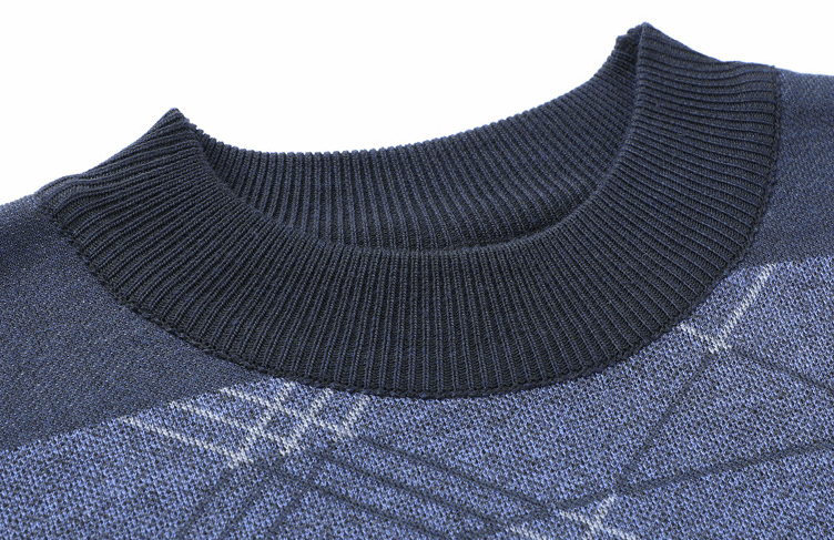 Dad Sweater With Velvet And Thick Middle-aged Men's Grandpa