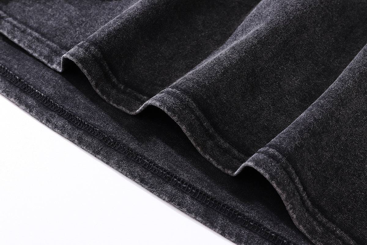 Retro Cartoon Printed Loose Round Neck Short Sleeve T-shirt - globaltradeleader