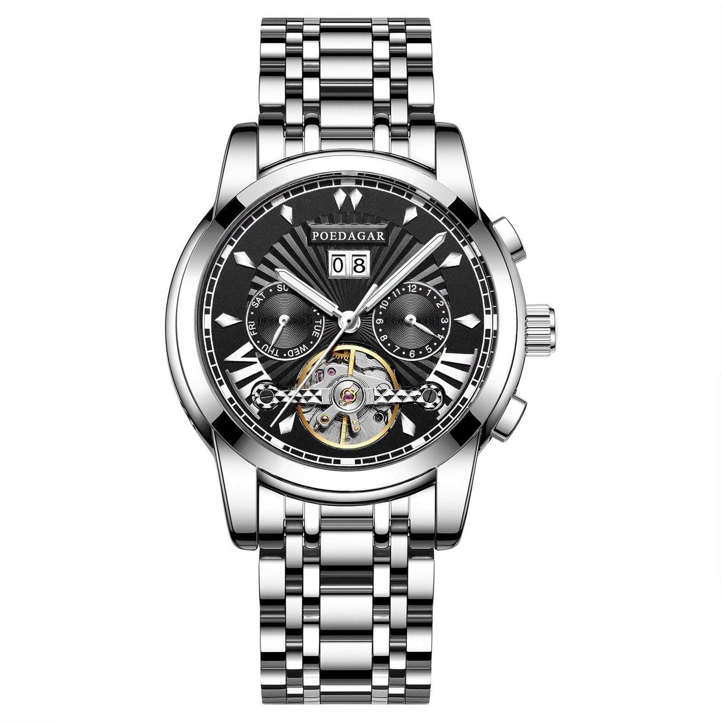 Waterproof Multifunctional Men's Automatic Mechanical Watch