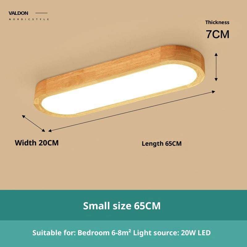 Puzzle Ceiling Lamp Strip Solid Wood Lamp - globaltradeleader