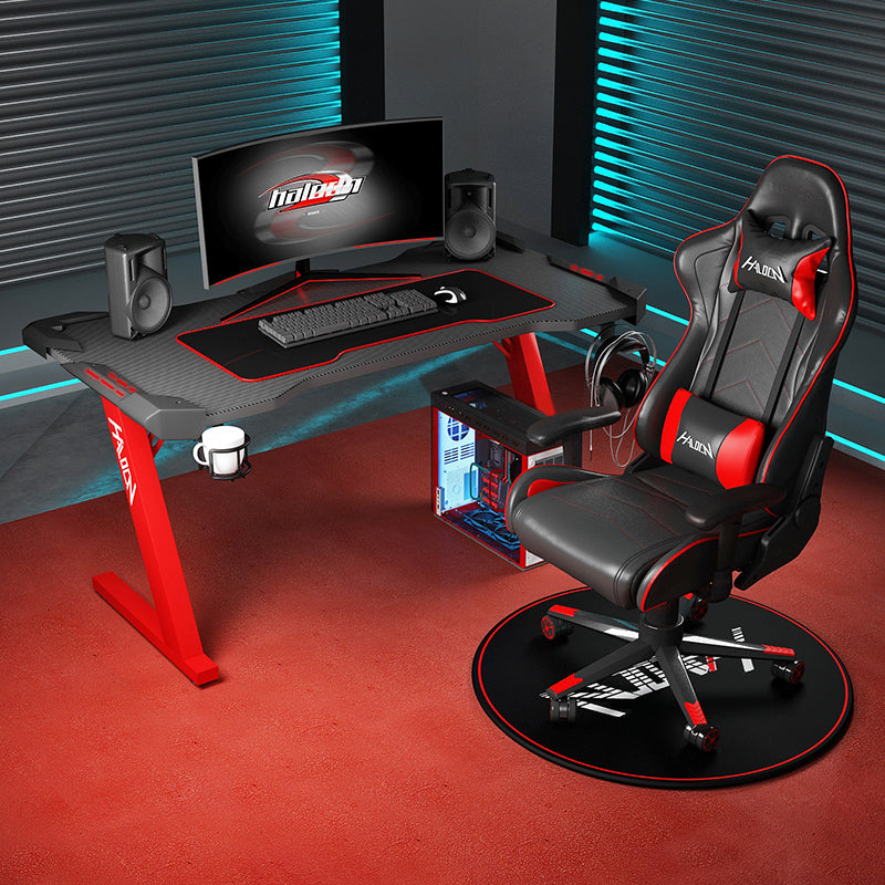 Carbon Fiber Internet Cafe Lift Computer Table - globaltradeleader