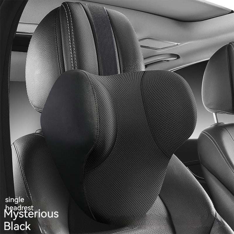 Memory Foam Three-dimensional Hydrophobic Lumbar Support Pillow Oil-proof Light Luxury Comfortable Breathable Car Automotive Headrest